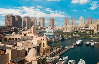 Apartment - 1 Bedroom - 2 Bathrooms for rent in Marina Gate - Porto Arabia - The Pearl Island - Doha