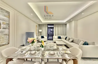 Apartment - 2 Bedrooms - 4 Bathrooms for rent in Lusail Residence - Marina District - Lusail