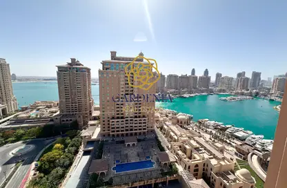 شقة - غرفة نوم - 2 حمامات للايجار في طريق بورتو الشرقي - بورتو أرابيا - جزيرة اللؤلؤة - الدوحة