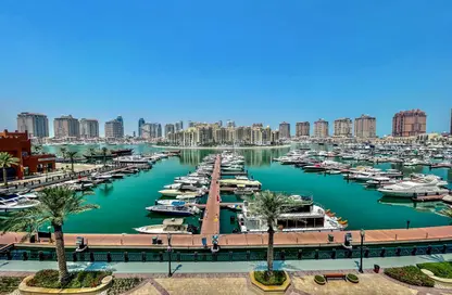 تاون هاوس - غرفة نوم - 2 حمامات للبيع في منازل تاون هاوس - بورتو أرابيا - جزيرة اللؤلؤة - الدوحة
