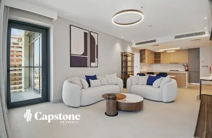 شقة - غرفة نوم - 2 حمامات للايجار في 195 مساكن مارينا - منطقة المارينا - الوسيل