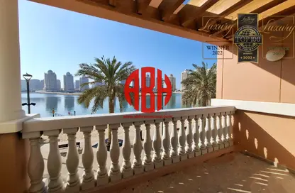 شقة - غرفة نوم - 2 حمامات للايجار في فيفا غرب - فيفا بحرية - جزيرة اللؤلؤة - الدوحة