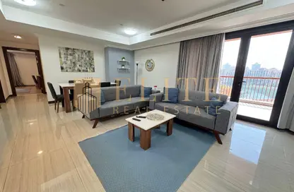 Apartment - 1 Bedroom - 2 Bathrooms for rent in East Porto Drive - Porto Arabia - The Pearl Island - Doha