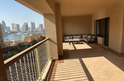 Apartment - 1 Bedroom - 2 Bathrooms for rent in West Porto Drive - Porto Arabia - The Pearl Island - Doha
