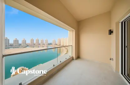 Apartment - 1 Bedroom - 2 Bathrooms for rent in Al Mutahidah Tower - Viva Bahriyah - The Pearl Island - Doha