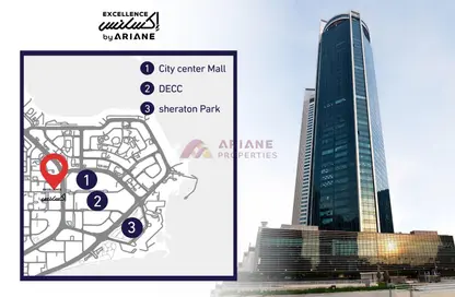 Office Space - Studio - 3 Bathrooms for rent in The Gate Mall - West Bay - Doha