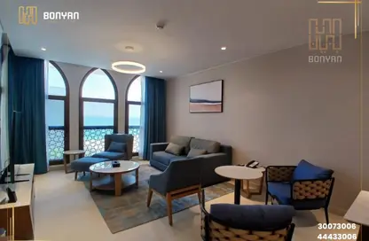 Apartment - 1 Bedroom - 2 Bathrooms for rent in East Porto Drive - Porto Arabia - The Pearl Island - Doha