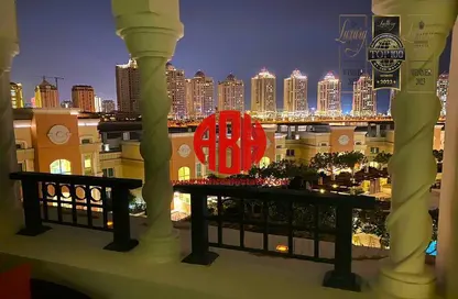 Apartment - 1 Bedroom - 2 Bathrooms for rent in Viva West - Viva Bahriyah - The Pearl Island - Doha Apartment - 1 Bedroom - 2 Bathrooms for rent in Viva West - Viva Bahriyah - The Pearl Island - Doha