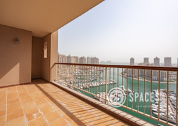 Apartment - 2 bedrooms - 4 bathrooms for sale in East Porto Drive - Porto Arabia - The Pearl - Doha