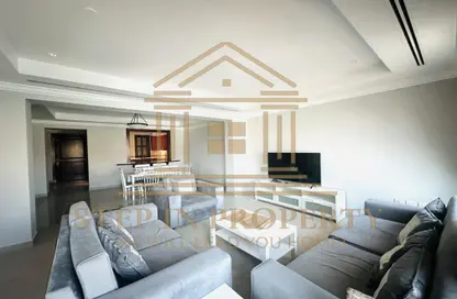 Apartment - 1 Bedroom - 2 Bathrooms for rent in East Porto Drive - Porto Arabia - The Pearl Island - Doha