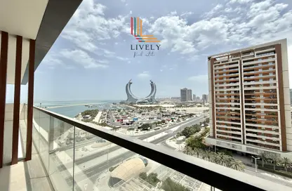 شقة - غرفة نوم - 2 حمامات للايجار في لوسيل ريسيدينس - منطقة المارينا - الوسيل