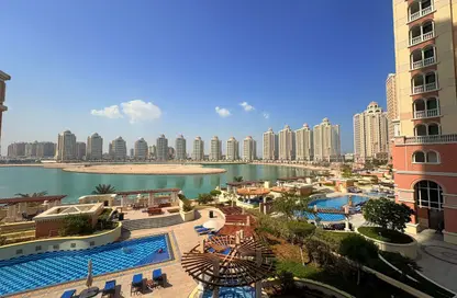 Apartment - 1 Bedroom - 2 Bathrooms for rent in Tower 22 - Viva Bahriyah - The Pearl Island - Doha