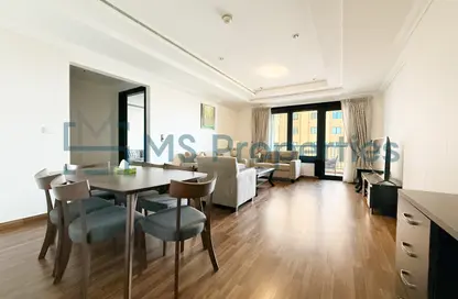 Apartment - 1 Bedroom - 2 Bathrooms for rent in East Porto Drive - Porto Arabia - The Pearl Island - Doha
