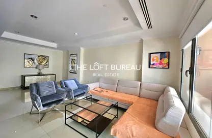 Apartment - 2 Bedrooms - 2 Bathrooms for rent in East Porto Drive - Porto Arabia - The Pearl Island - Doha