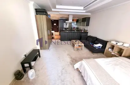 Apartment - Studio - 1 Bathroom for rent in Tower 19 - Porto Arabia - The Pearl Island - Doha