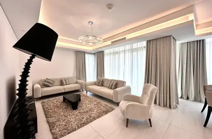 Apartment - 2 Bedrooms - 4 Bathrooms for rent in Crystal Residence - Gewan Island - The Pearl Island - Doha