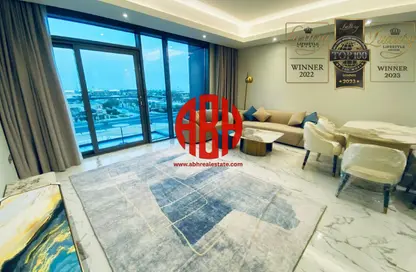 Apartment - 2 Bedrooms - 3 Bathrooms for rent in Lusail Marina Heights - Marina District - Lusail