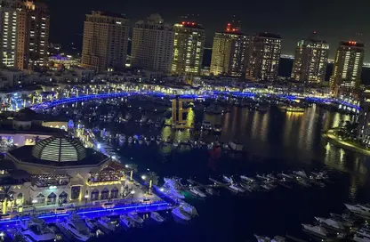 Apartment - 1 Bedroom - 2 Bathrooms for sale in West Porto Drive - Porto Arabia - The Pearl Island - Doha Apartment - 1 Bedroom - 2 Bathrooms for sale in West Porto Drive - Porto Arabia - The Pearl Island - Doha