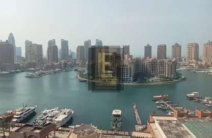 Apartment - Studio - 1 Bathroom for rent in West Porto Drive - Porto Arabia - The Pearl Island - Doha
