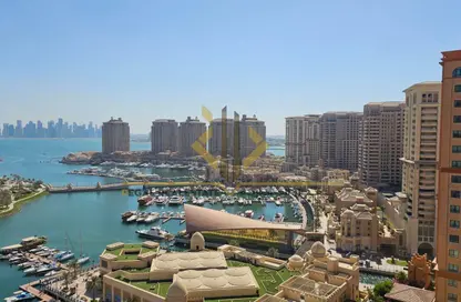 Apartment - 3 Bedrooms - 3 Bathrooms for rent in East Porto Drive - Porto Arabia - The Pearl Island - Doha