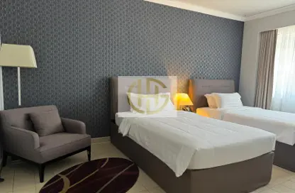 شقق فندقية - 2 غرف نوم - 2 حمامات للايجار في الخليج الغربي - الدوحة