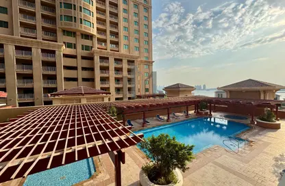 Apartment - 1 Bedroom - 2 Bathrooms for rent in East Porto Drive - Porto Arabia - The Pearl Island - Doha