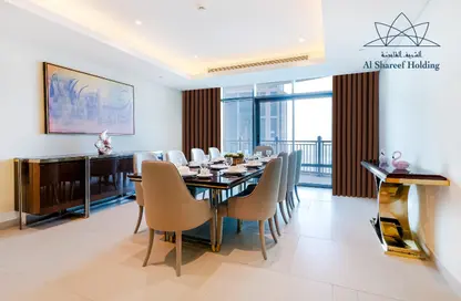 Penthouse - 3 Bedrooms - 4 Bathrooms for rent in Abraj Bay - Abraj Quartiers - The Pearl Island - Doha
