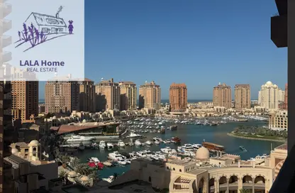 Apartment - 2 Bedrooms - 3 Bathrooms for rent in East Porto Drive - Porto Arabia - The Pearl Island - Doha