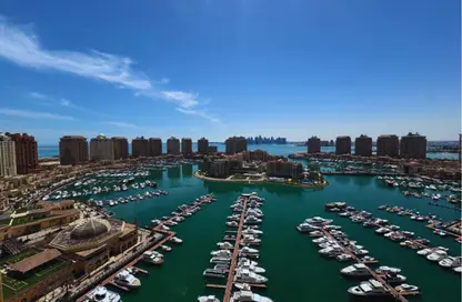 Apartment - Studio - 1 Bathroom for rent in West Porto Drive - Porto Arabia - The Pearl Island - Doha
