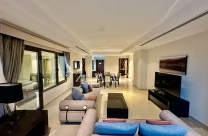 Hotel Apartments - 2 Bedrooms - 2 Bathrooms for rent in East Porto Drive - Porto Arabia - The Pearl Island - Doha