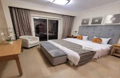 شقة - غرفة نوم - 2 حمامات للايجار في فيفا سنترال - فيفا بحرية - جزيرة اللؤلؤة - الدوحة