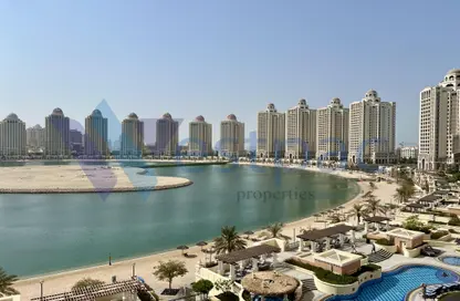 شقة - غرفة نوم - 2 حمامات للايجار في 22 تاور - فيفا بحرية - جزيرة اللؤلؤة - الدوحة