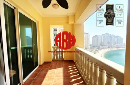 Apartment - Studio - 1 Bathroom for rent in Tower 29 - Viva Bahriyah - The Pearl Island - Doha
