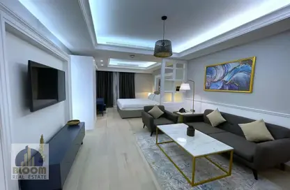 Apartment - Studio - 1 Bathroom for rent in Al Jassim Tower - Fereej Bin Mahmoud South - Fereej Bin Mahmoud - Doha