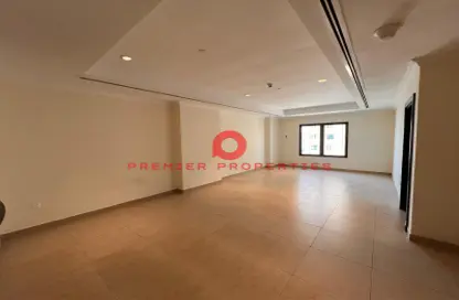 Empty Room image for: Apartment - 1 Bedroom - 1 Bathroom for rent in West Porto Drive - Porto Arabia - The Pearl Island - Doha, Image 1