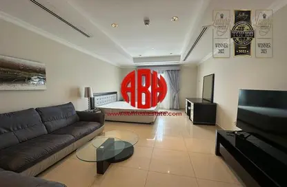 Apartment - Studio - 1 Bathroom for rent in West Porto Drive - Porto Arabia - The Pearl Island - Doha