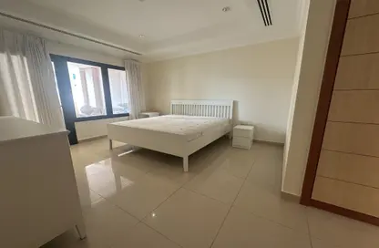 شقة - 2 غرف نوم - 2 حمامات للايجار في طريق بورتو الغربي - بورتو أرابيا - جزيرة اللؤلؤة - الدوحة