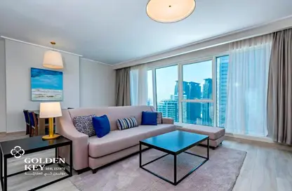 Apartment - Studio - 1 Bathroom for rent in West Bay Tower - West Bay - West Bay - Doha