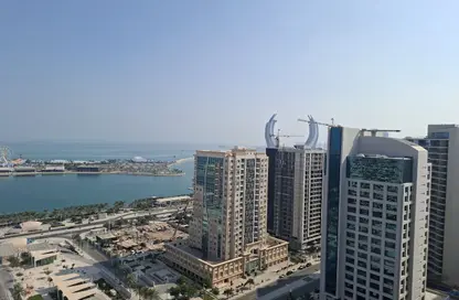 شقة - 2 غرف نوم - 3 حمامات للايجار في برج مارينا 23 - منطقة المارينا - الوسيل