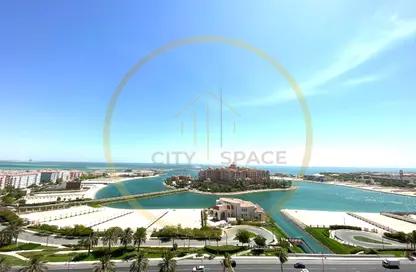 Apartment - 3 Bedrooms - 4 Bathrooms for rent in West Porto Drive - Porto Arabia - The Pearl Island - Doha