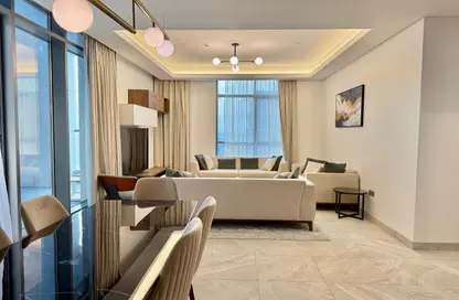 (بنتهاوس  (روف - 3 غرف نوم - 5 حمامات للايجار في لوسيل ريسيدينس - منطقة المارينا - الوسيل