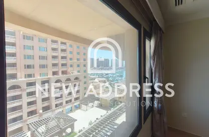 Apartment - 1 Bedroom - 2 Bathrooms for rent in Tower 15 - Porto Arabia - The Pearl Island - Doha
