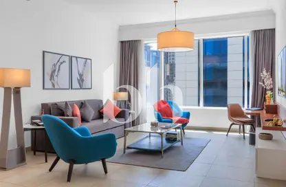 شقة - 2 غرف نوم - 3 حمامات للايجار في برج وست باي - الخليج الجنوبي - الخليج الغربي - الدوحة