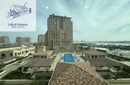 Apartment - 2 Bedrooms - 3 Bathrooms for rent in East Porto Drive - Porto Arabia - The Pearl Island - Doha