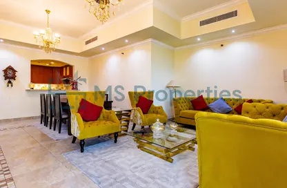 Apartment - 1 Bedroom - 2 Bathrooms for rent in West Porto Drive - Porto Arabia - The Pearl Island - Doha