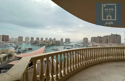 Apartment - 4 Bedrooms - 6 Bathrooms for sale in Tower 10 - Porto Arabia - The Pearl Island - Doha