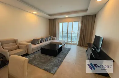 Living Room image for: Apartment - 1 Bedroom - 2 Bathrooms for sale in Al Erkyah City - Lusail, Image 1