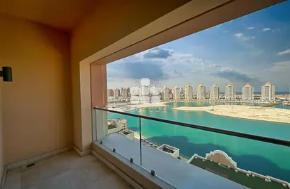 شقة - 3 غرف نوم - 3 حمامات للايجار في ابراج المتحدة - فيفا بحرية - جزيرة اللؤلؤة - الدوحة