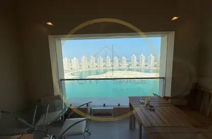 شقة - غرفة نوم - 2 حمامات للايجار في ابراج المتحدة - فيفا بحرية - جزيرة اللؤلؤة - الدوحة