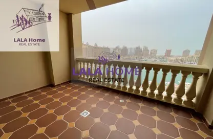 Apartment - 2 Bedrooms - 3 Bathrooms for rent in East Porto Drive - Porto Arabia - The Pearl Island - Doha